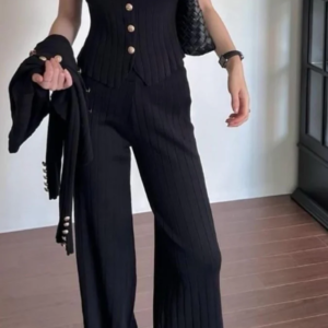 3Pc Vest Inner Coord Set for Winter