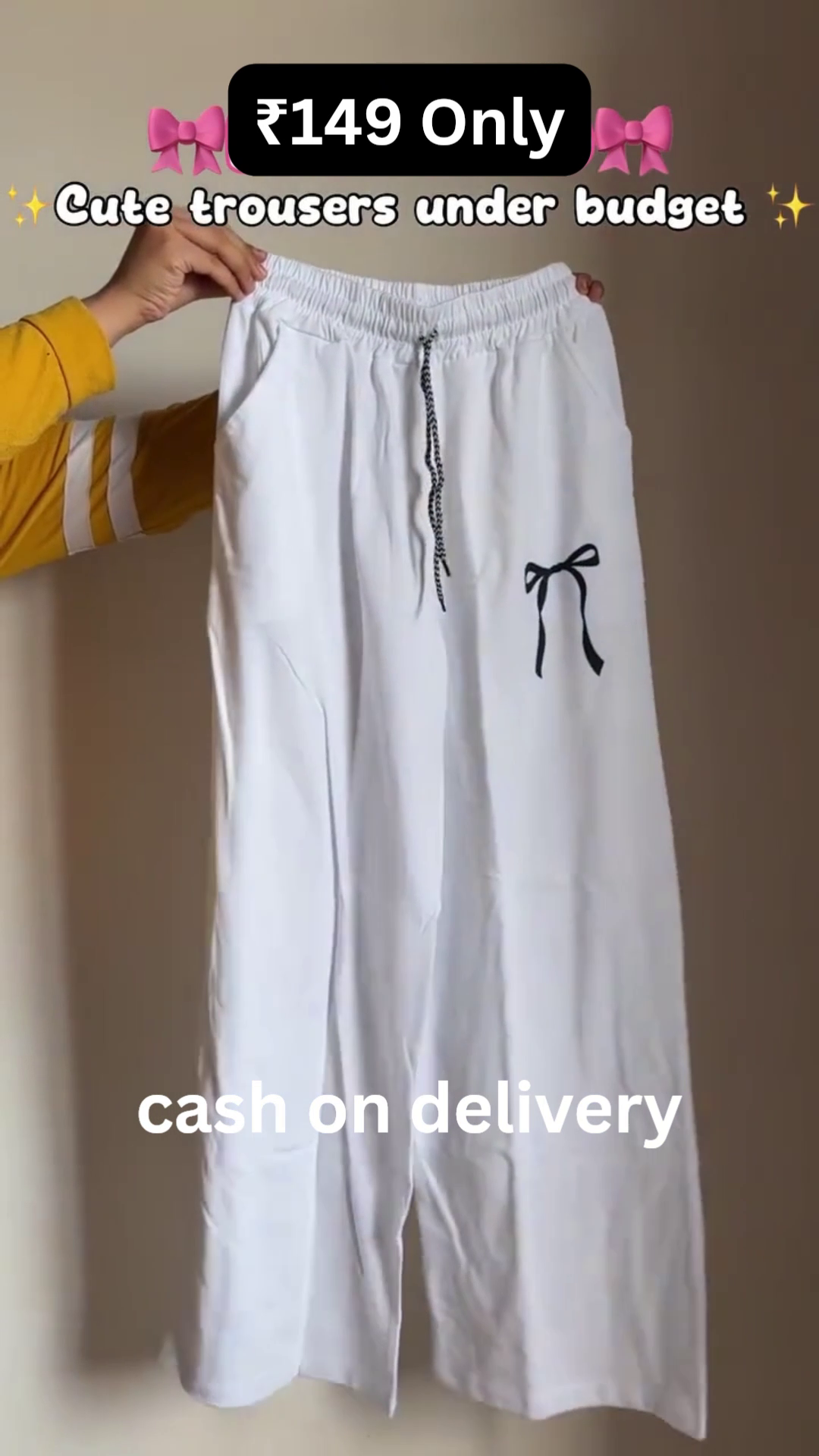 Cute White Trousers